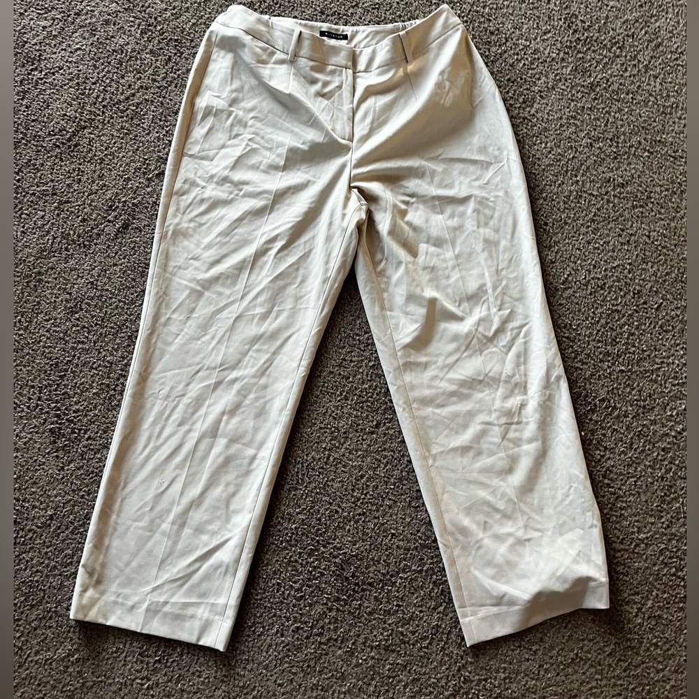 NWT Jones New York Stretch Women’s Light Classic Fit Tan Pants Size 14WP